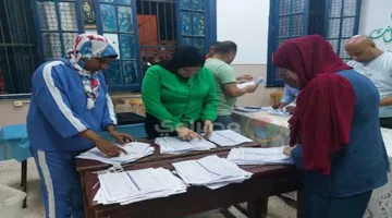 انطلاق عملية فرز الأصوات في 476 مركز انتخابي بالمنيا