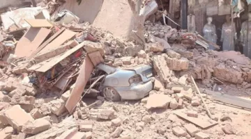انهيار مبنى سكني في البراجيل والجهات المعنية تبحث عن ناجين بين الحطام