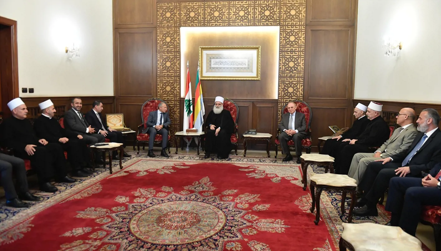 باسيل من دار الطائفة الدرزية: نحن متفقون مع شيخ العقل حول أسلحة ‘حزب الله’ باسيل من دار الطائفة الدرزية: نحن متفقون مع شيخ العقل حول أسلحة ‘حزب الله’