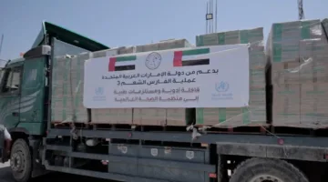 بالتعاون مع منظمة الصحة العالمية… الإمارات تقدم 65 طناً من المعدات الطبية لدعم قطاع الصحة في غزة