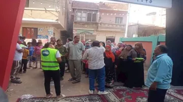 بالصور: اكتظاظ أمام مراكز الاقتراع لانتخابات مجلس الشيوخ بشبين القناطر