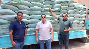 بالصور: الجيزة تكتشف 38.5 طن من الدقيق المدعوم المخصص للبيع في السوق السوداء