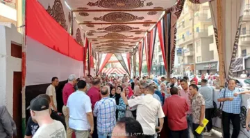 بالصور – توافد كثيف على لجان الشرقية في اليوم الثاني من انتخابات الشيوخ