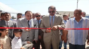 بالصور.. محافظ سوهاج ي inaugurated سوق اليوم الواحد في مدينة المراغة