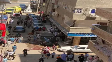بسبب نزاعات عائلية.. دفن عامل توفي جراء اعتداء من قِبل قريب له في كفر الش.