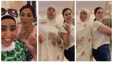 بعد تصدرهما قائمة المت trending: 20 صورة تجمع وفاء عامر مع صانعة المحتوى أم مكة
