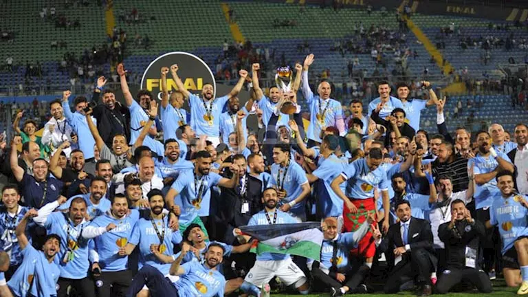 بيراميدز يُنظم احتفالية خاصة بمناسبة الفوز بدوري أبطال أفريقيا بيراميدز يُنظم احتفالية خاصة بمناسبة الفوز بدوري أبطال أفريقيا