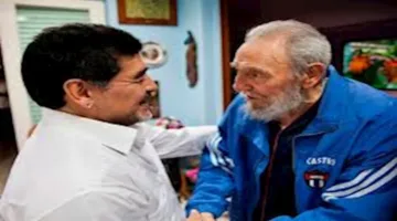 تاريخ صداقتهما: وشم على الساق وفراق في نفس اليوم – قصة مارادونا وكاسترو