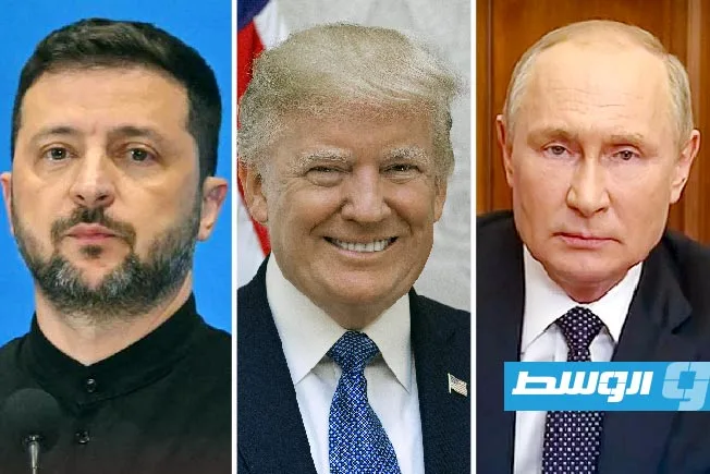 ترامب يتشاور مع زيلينسكي وقادة أوروبيين حول تفاصيل اتفاق السلام في أوكرانيا ترامب يتشاور مع زيلينسكي وقادة أوروبيين حول تفاصيل اتفاق السلام في أوكرانيا