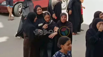 تشييع جثمان أب فقد حياته خلال مشاجرة أثناء دفاعه عن بناته في كفر الشيخ (صور)