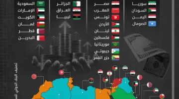 تصنيف الدول العربية بحسب مستوى الدخل: منطقة الخليج تتصدر القائمة