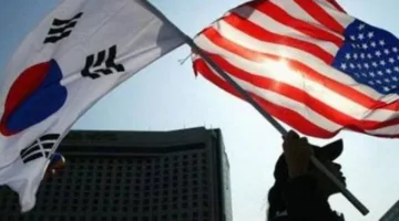 تمارين بحرية مشتركة بين كوريا الجنوبية وأمريكا
