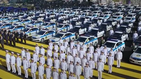 تواجد أمني كبير لحماية مراكز الاقتراع قبل بدء التصويت في اليوم الثاني لانتخابات الشيوخ.
