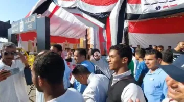 توافد الناخبين إلى مراكز الاقتراع في الغردقة خلال اليوم الثاني من انتخابات مجلس الشيوخ