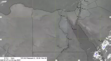 توقعات الطقس القريبة.. صور الأقمار الصناعية تُظهر توزيع السحب