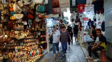 تونس تستقبل 5.3 مليون سائح خلال حوالي 7 أشهر بارتفاع قدره 9.8%