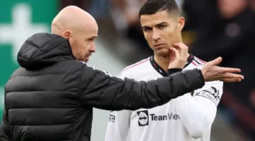 تين هاج: رونالدو لم يكن العقبة في مانشستر يونايتد.. وحققنا بطولتين من دونه