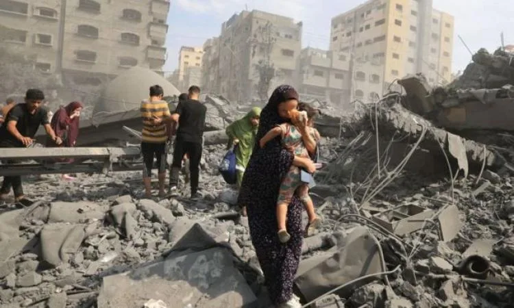 ثمانية فلسطينيين يُستشهدون جراء قصف الاحتلال لمنزلين في مخيم النصيرات وحي الزيتون ثمانية فلسطينيين يُستشهدون جراء قصف الاحتلال لمنزلين في مخيم النصيرات وحي الزيتون