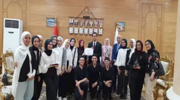 جامعة بنها تكرم فريقها الذي حقق المركز الثاني في مسابقة “إيناكتس”