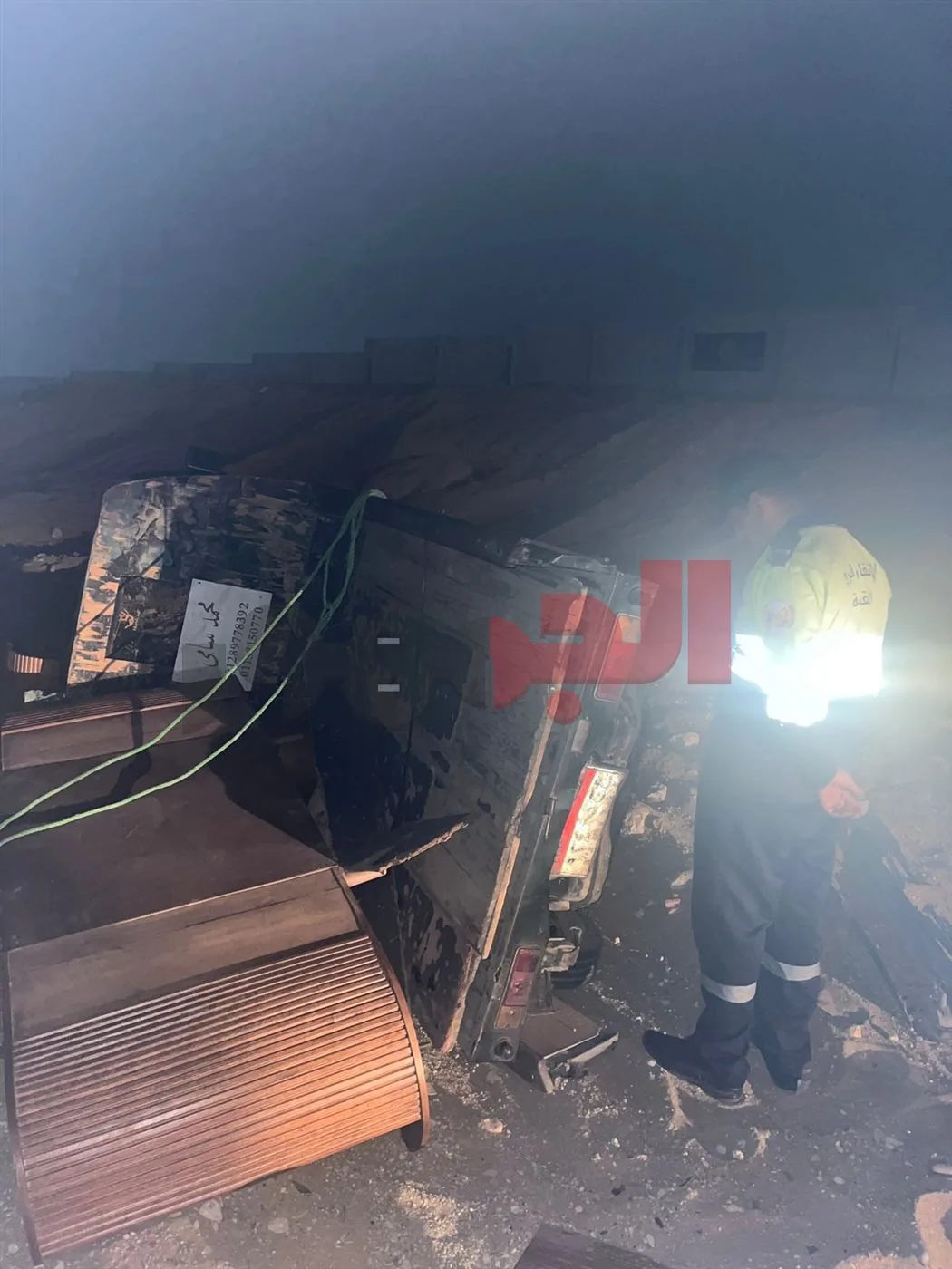 حادث خطير بين سيارتين على طريق السويس ووقوع إصابات للمسافرين | صور حادث خطير بين سيارتين على طريق السويس ووقوع إصابات للمسافرين | صور