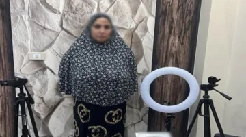 حبس البلوجر نعمة أم إبراهيم بسبب نشرها فيديوهات غير لائقة في البحيرة