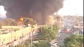 حريق في مخزن للنفط بالعاصمة الإيرانية طهران