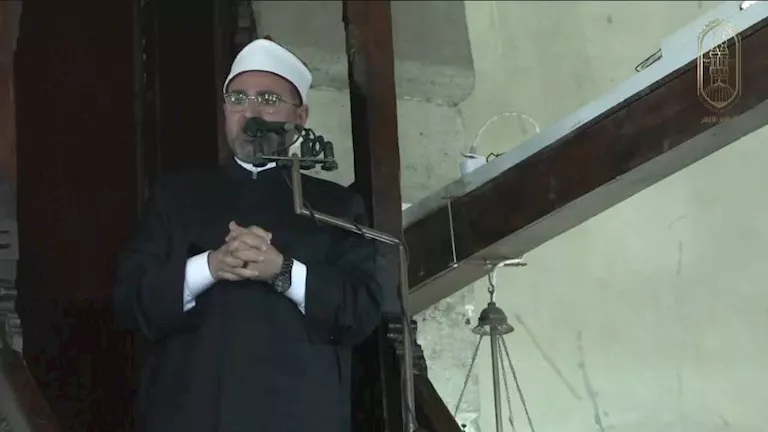 خطيب الأزهر: الله يراقب أفعال المجرمين تجاه أهل غزة وقد أنذرهم بالعقاب خطيب الأزهر: الله يراقب أفعال المجرمين تجاه أهل غزة وقد أنذرهم بالعقاب
