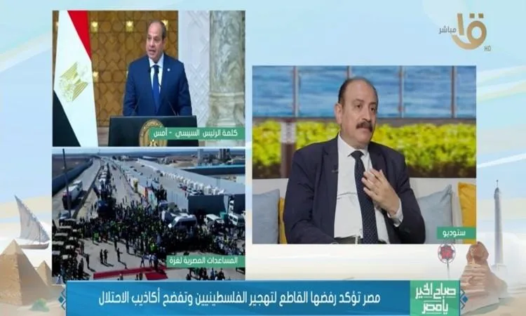 د. طارق فهمي: تصريحات الرئيس السيسي مهمة لتوضيح موقف مصر من قضية غزة