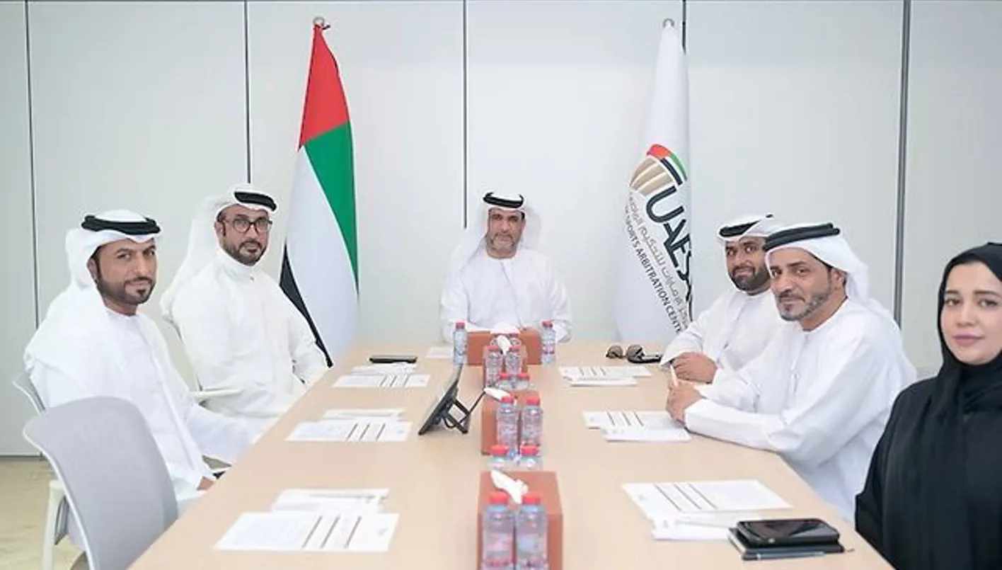 دائرة التحكيم الرياضي في الإمارات تشارك في المؤتمر العربي للرياضة والقانون دائرة التحكيم الرياضي في الإمارات تشارك في المؤتمر العربي للرياضة والقانون