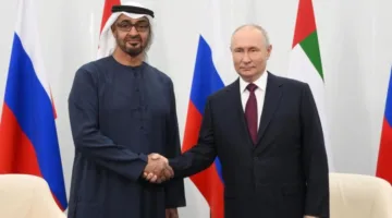 رئيس الإمارات: علاقاتنا مع روسيا تطورت بسرعة في السنوات الماضية