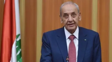 رئيس مجلس النواب اللبناني: لا داعي للقلق بشأن اندلاع حرب أهلية أو أي تهديد للأمن الداخلي
