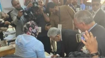 رئيس مجلس النواب يشارك في التصويت لانتخابات مجلس الشيوخ من لجنته في النزهة
