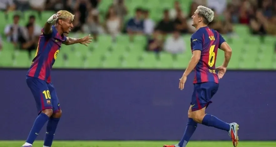 راشفورد يحرز هدفه الأول وبرشلونة يحقق فوزاً ساحقاً على دايجو الكوري بخماسية نظيفة