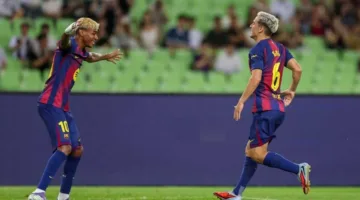 راشفورد يسجل أول أهدافه وجافي يحقق ثنائية في انتصار برشلونة 5-0 على دايجو في مباراة ودية