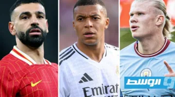 رسمياً: محمد صلاح ولا مين يامال ومبابي وديمبيلي وهالاند يتصدّرون قائمة المرشّحين لجائزة الكرة الذهبية.