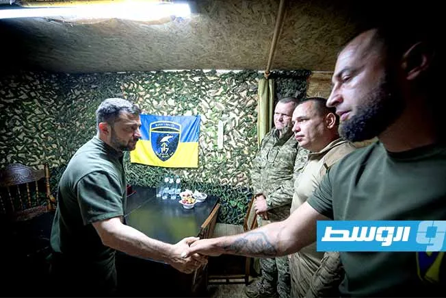 زيلينسكي يتهم روسيا بعمليات تجنيد مرتزقة أجانب، بما في ذلك صينيون ومن دول إفريقية.