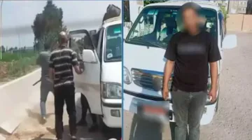 سائق يهاجم راكباً باستخدام قضيب معدني.. والجهات الأمنية تتدخل | فيديو