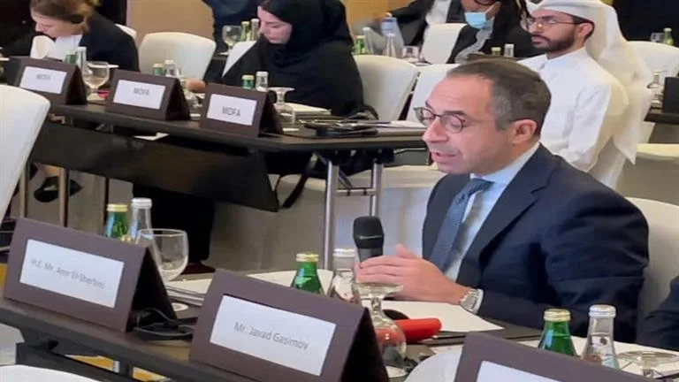 سفير مصر في الدوحة: انتخابات الشيوخ تعكس أجواء وطنية احتفالية تعبّر عن سفير مصر في الدوحة: انتخابات الشيوخ تعكس أجواء وطنية احتفالية تعبّر عن