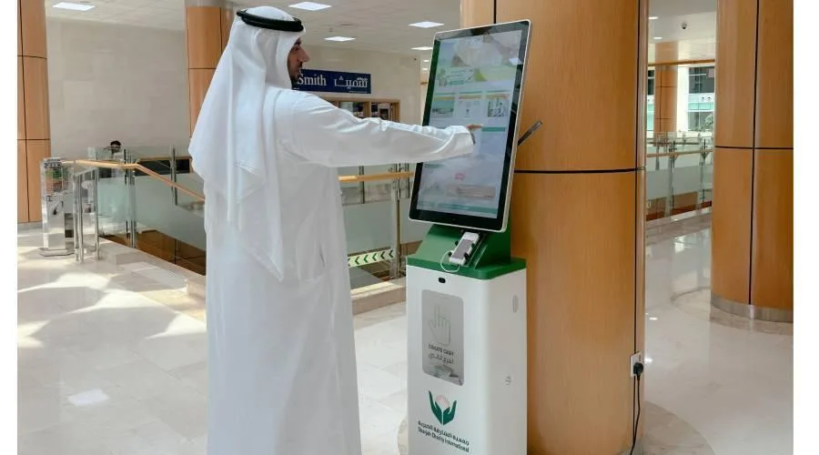 شاشات تفاعلية لتلقي تبرعات المحسنين لصالح جمعية الشارقة الخيرية شاشات تفاعلية لتلقي تبرعات المحسنين لصالح جمعية الشارقة الخيرية
