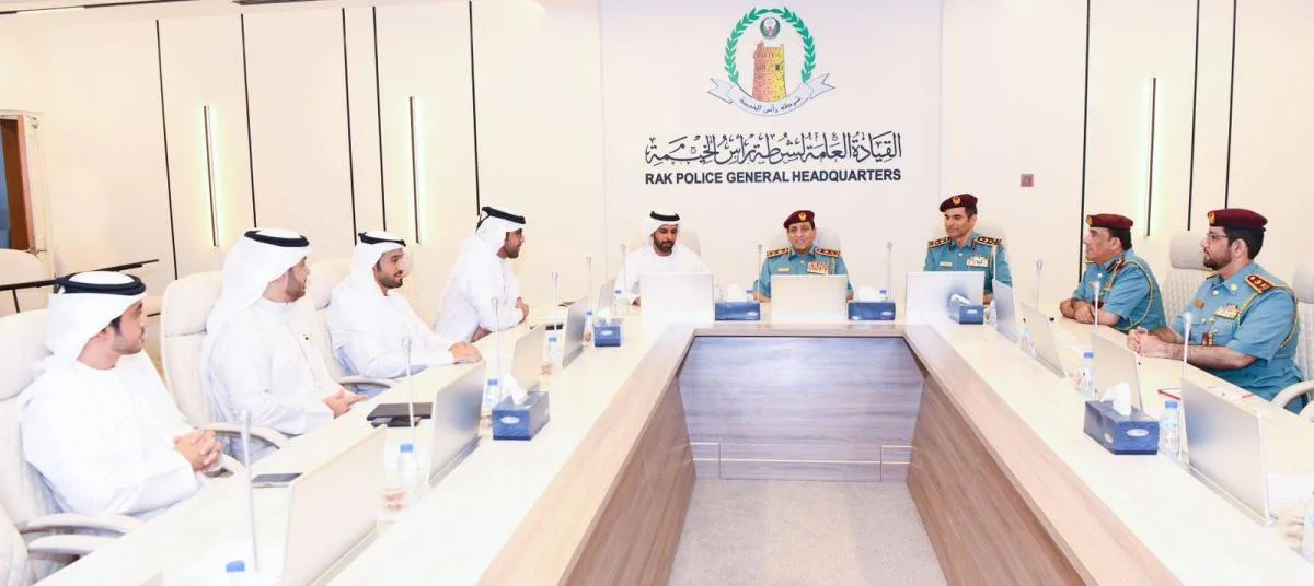 شرطة رأس الخيمة تستضيف وفدًا من قطارات الاتحاد شرطة رأس الخيمة تستضيف وفدًا من قطارات الاتحاد
