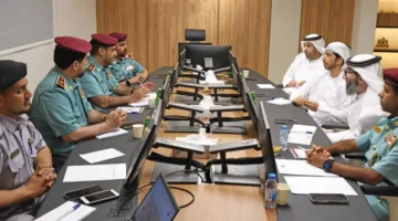 شرطة عجمان و”وزارة الطاقة” تستعرضان سُبل تعزيز سلامة الطرق والبنية التحتية