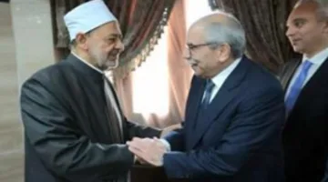 شيخ الأزهر لرئيس وزراء لبنان: التعاون هو طريق تطور أمتنا وازدهارها
