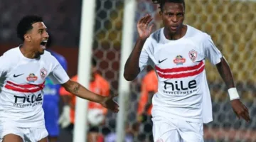 شيكو بانزا يساهم في اعتلاء الزمالك قمة الدوري المصري عبر الفوز على فاركو