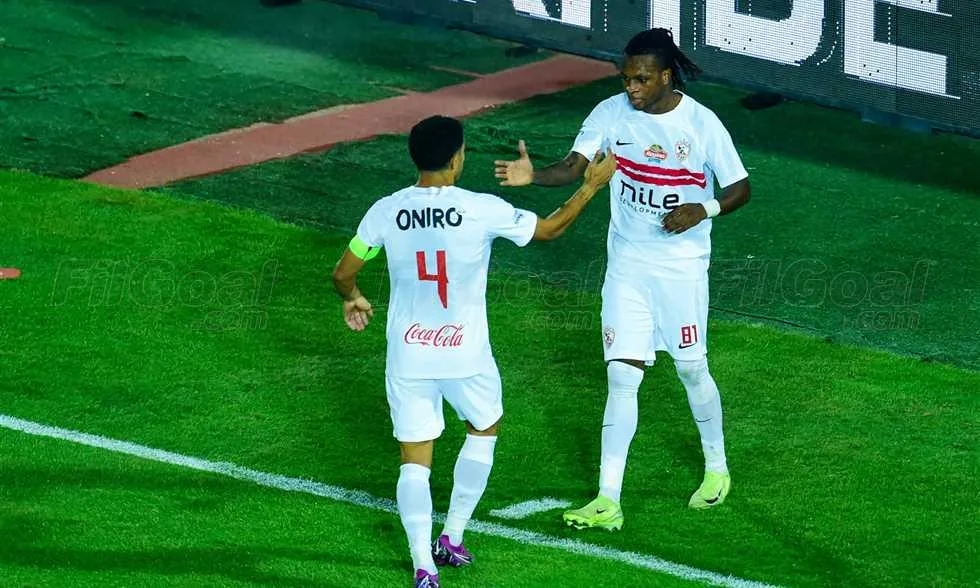 شيكو بانزا يسجل الهدف الثاني له مع الزمالك في مباراة 2 × 3 شيكو بانزا يسجل الهدف الثاني له مع الزمالك في مباراة 2 × 3