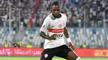 شيكو بانزا يسجل هدفه الثاني مع الزمالك ويعزز فرص الفريق أمام فاركو في الدوري