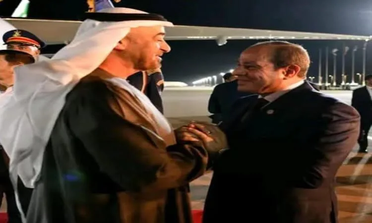صحفي: اجتماع السيسي وبن زايد يعكس عمق العلاقات بين مصر والإمارات صحفي: اجتماع السيسي وبن زايد يعكس عمق العلاقات بين مصر والإمارات