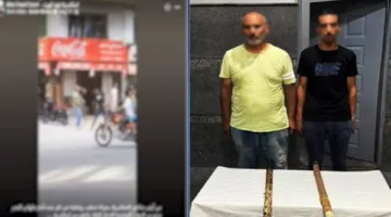 صراع بالعصي بين تاجر وبائع في الإسكندرية بعد إعاقة الطريق أمام المحل