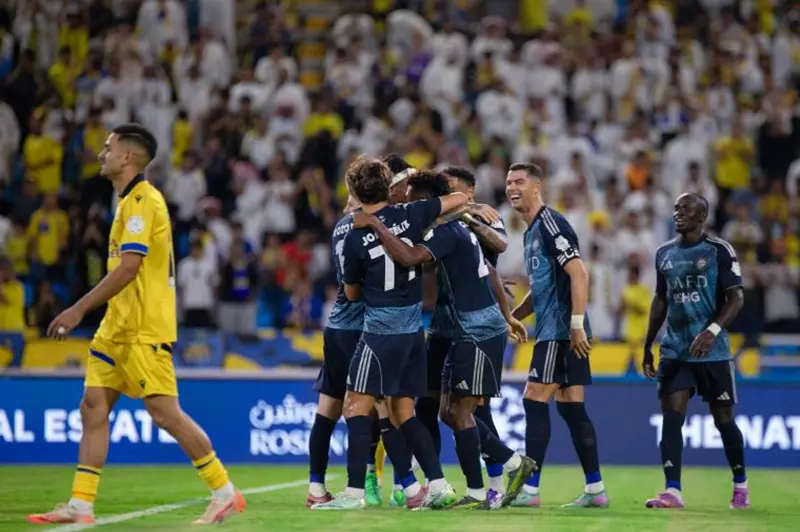 صفقات “العالمي” تتألق.. النصر يرسل رسالة قوية لمنافسيه بعد انتصاره الساحق على التعاون في الدوري السعودي صفقات “العالمي” تتألق.. النصر يرسل رسالة قوية لمنافسيه بعد انتصاره الساحق على التعاون في الدوري السعودي