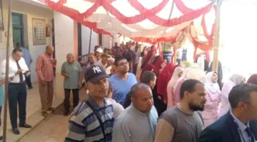 صور: زيادة الإقبال خلال الساعات الأولى من انتخابات الشيوخ في الوادي الجد