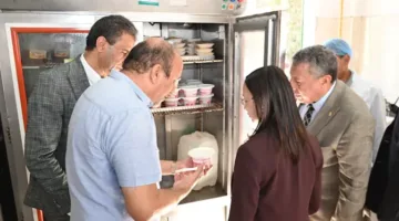 صور: محافظ البحيرة يُصدر توجيهات لزيادة إنشاء معامل الألبان في المدارس